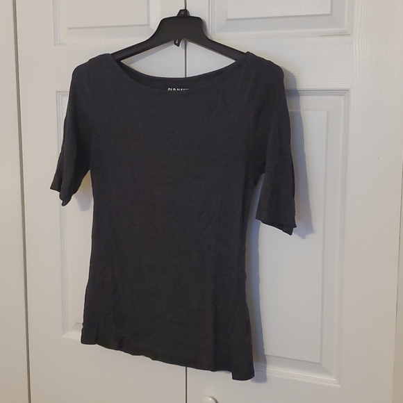 Old Navy Tops - Grey boat neck Top